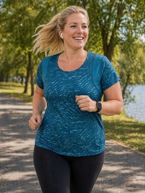 tek gear Teal Short-Sleeve Active Tee